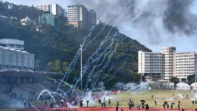 Image: HONG KONG-CHINA-POLITICS-UNREST