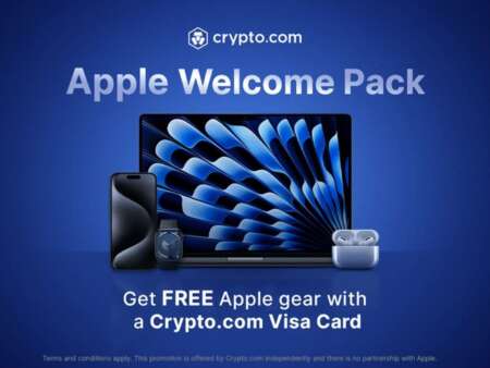 Con Crypto.com ottieni gratis dispositivi Apple grazie alla nuova promo Visa Card