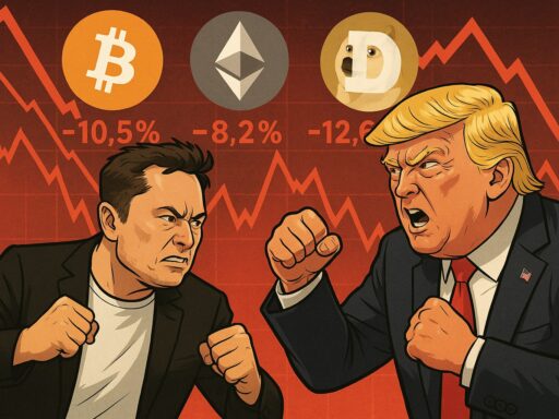 trump, musk, cripto, bitcoin, btc, criptovalute, scontro trump musk, crypto