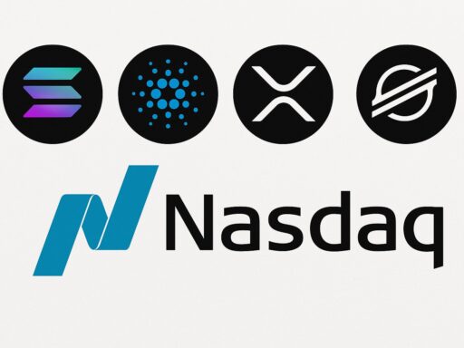 Solana (SOL), Ripple (XRP), Cardano (ADA), Stellar (XLM), cripto, Nasdaq, crypto, criptovalute