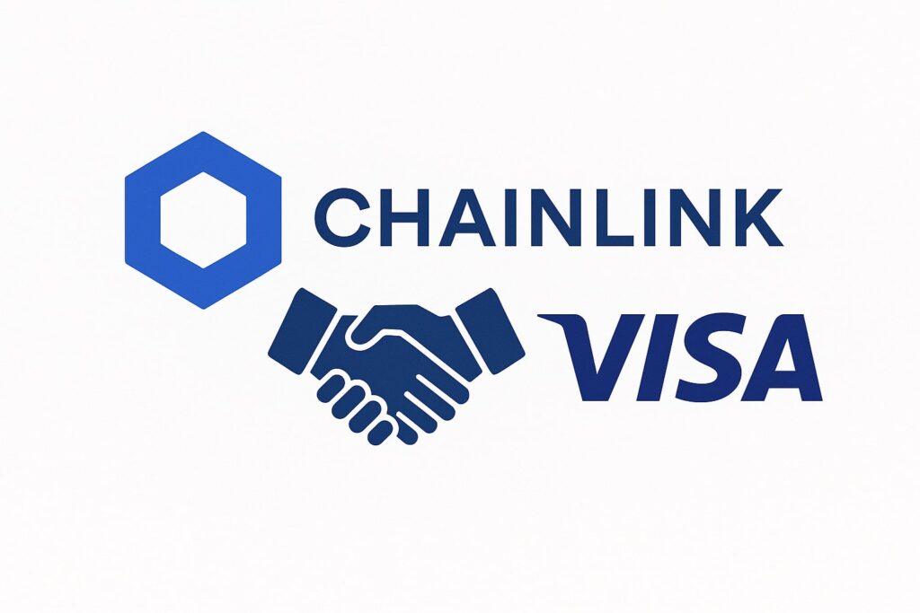 Chainlink, link, visa, stablecoin, crypto, cripto, criptovalute, blockchain