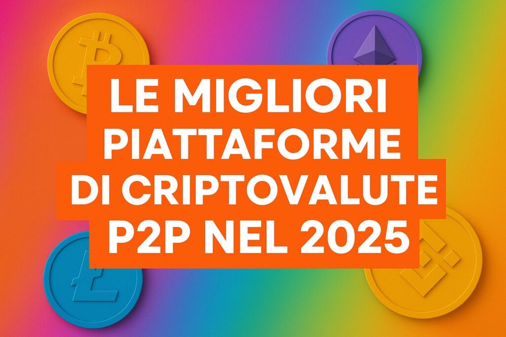 Le migliori piattaforme di criptovalute P2P nel 2025, crypto exchange, cripto
