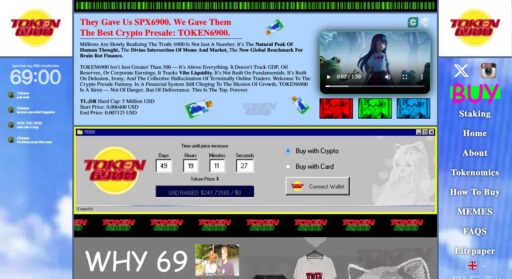 token6900, crypto, meme coin, cripto, criptovalute,
