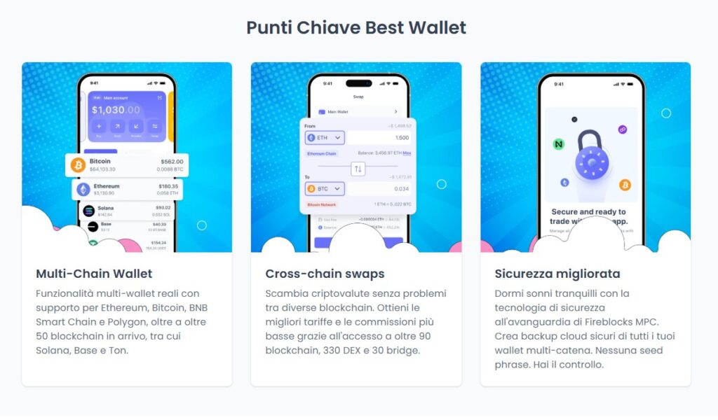 BEST WALLET, web3 wallet, crypto, cripto, criptovalute, defi