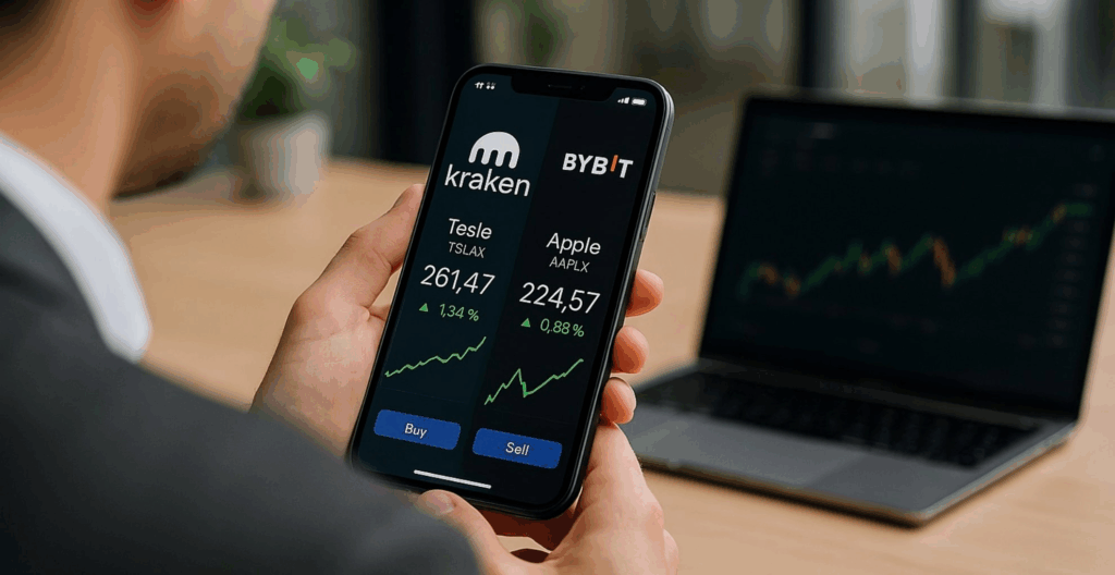 kraken, bybit, cripto, criptovalute, exchange, cripto exchange, blockchain, defi