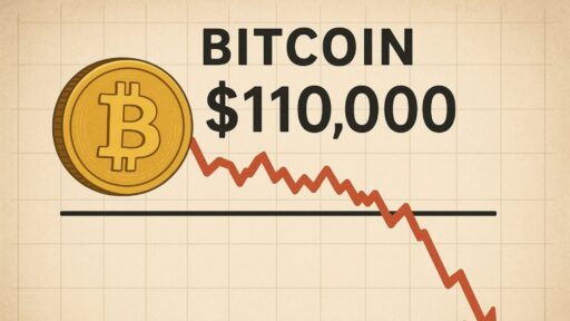 Bitcoin sotto pressione, perso il supporto dei $110.000. Bitcoin prezzo, bitcoin record, bitcoin valore, cripto, crypto, criptovalute