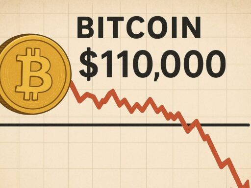 Bitcoin sotto pressione, perso il supporto dei $110.000. Bitcoin prezzo, bitcoin record, bitcoin valore, cripto, crypto, criptovalute
