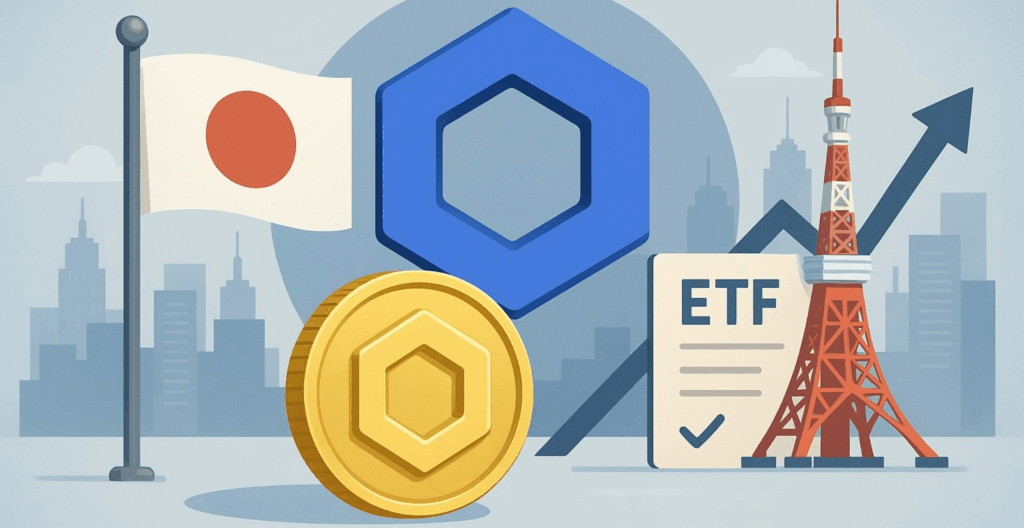 Chainlink, etf Chainlink, etf spot Chainlink, partnership Chainlink, giappone Chainlink, sbi Chainlink, Chainlink (LINK), crypto, cripto, criptovalute