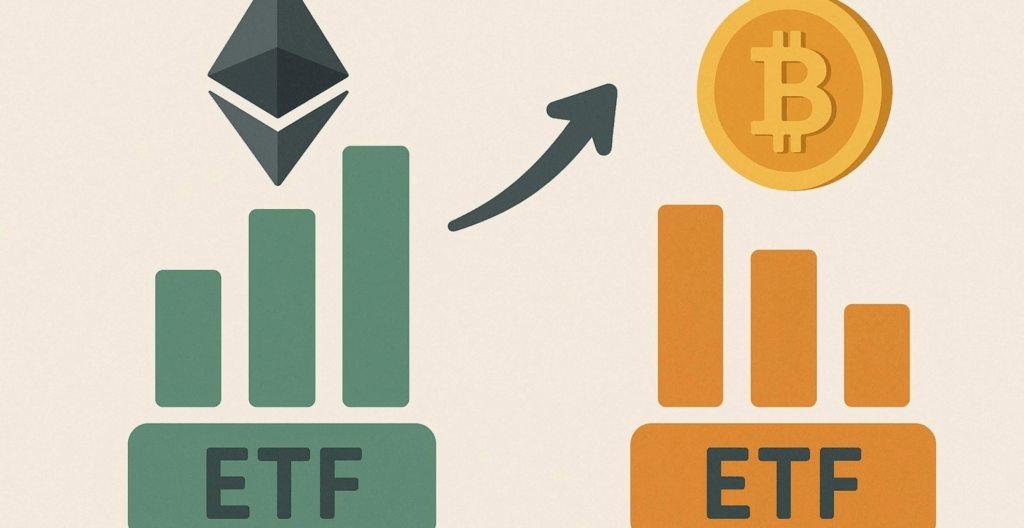 ETF su Ethereum, etf eth, eth, cripto, criptovalute, crypto, etf ethereum maggiori di bitcoin