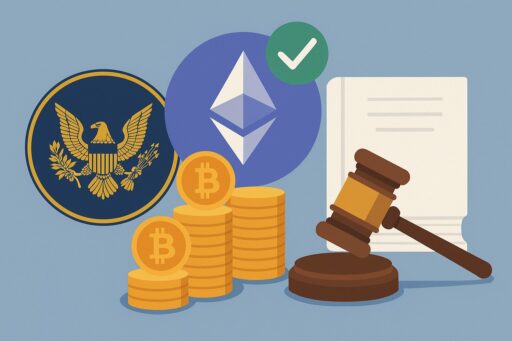 La SEC dichiara che i proventi da staking non sono securities, ethereum, crypto, cripto, criptovalute