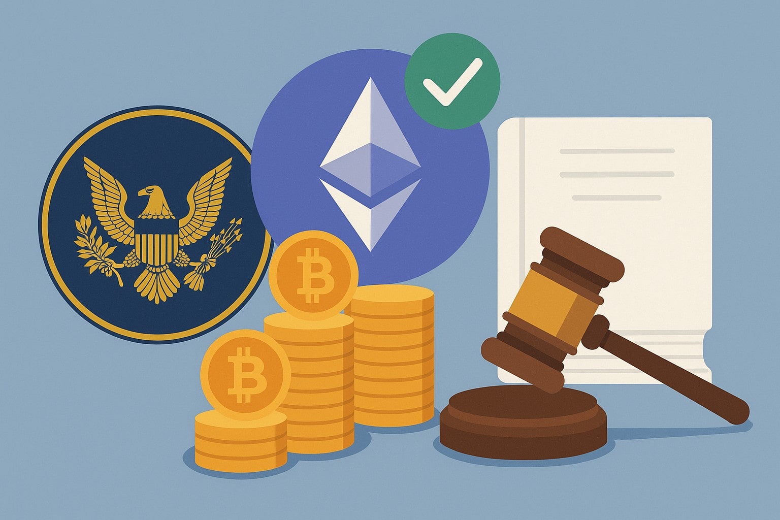 La SEC dichiara che i proventi da staking non sono securities, ethereum, crypto, cripto, criptovalute