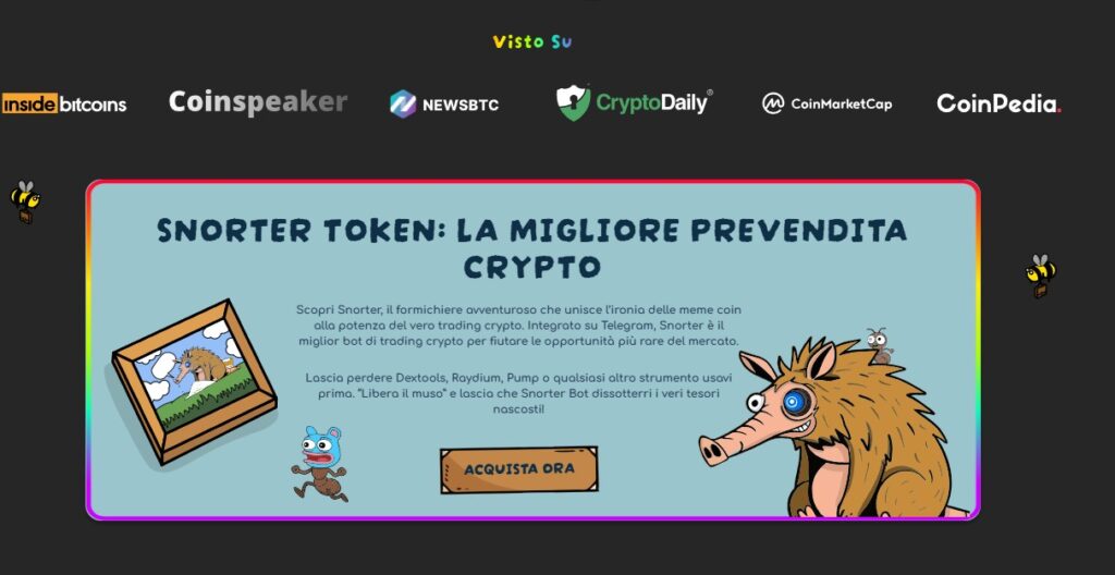 SNORTER, snort, meme coin, bot trading, crypto, cripto, criptovalute