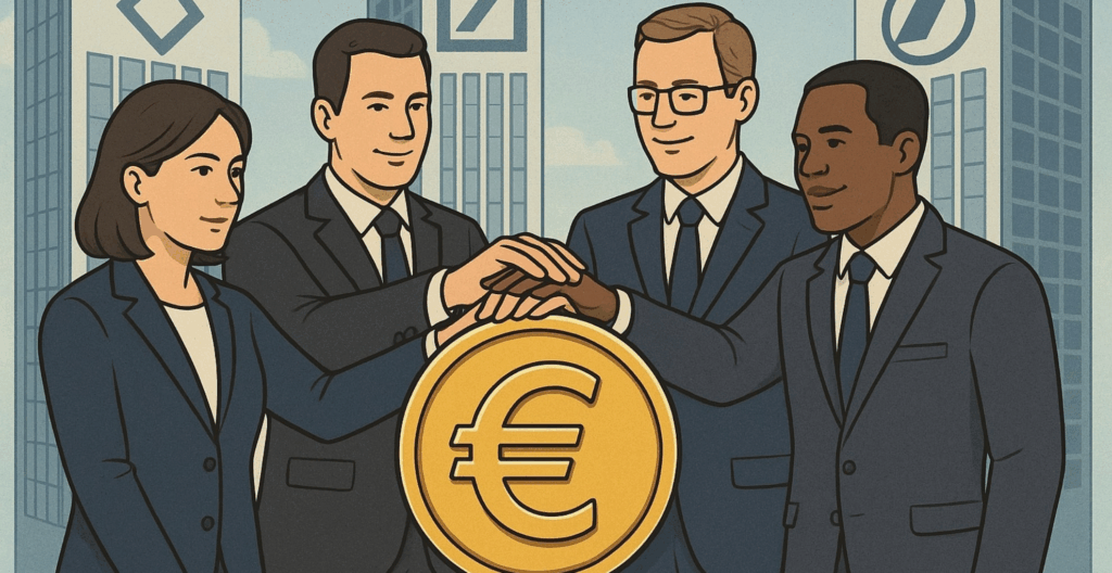 stablecoin, ethereum, eth, crypto, cripto, criptovalute, digital euro, euro digitale, banche europee