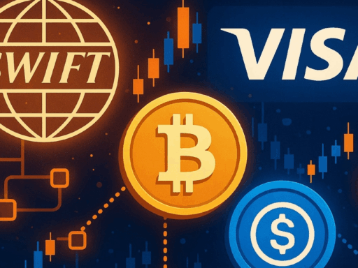 Stablecoin, visa, crypto, cripto, criptovalute, blockchain, swift