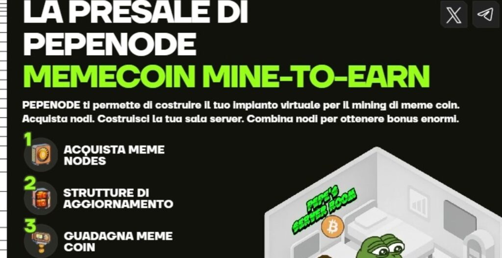 pepenode, meme coin, crypto, pepe, pepe coin, criptovalute, cripto