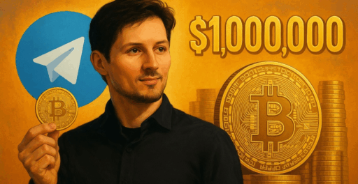 bitcoin, telgram pavel durov, previsione bitcoin, btc, crypto, bitcoin a 1 milione