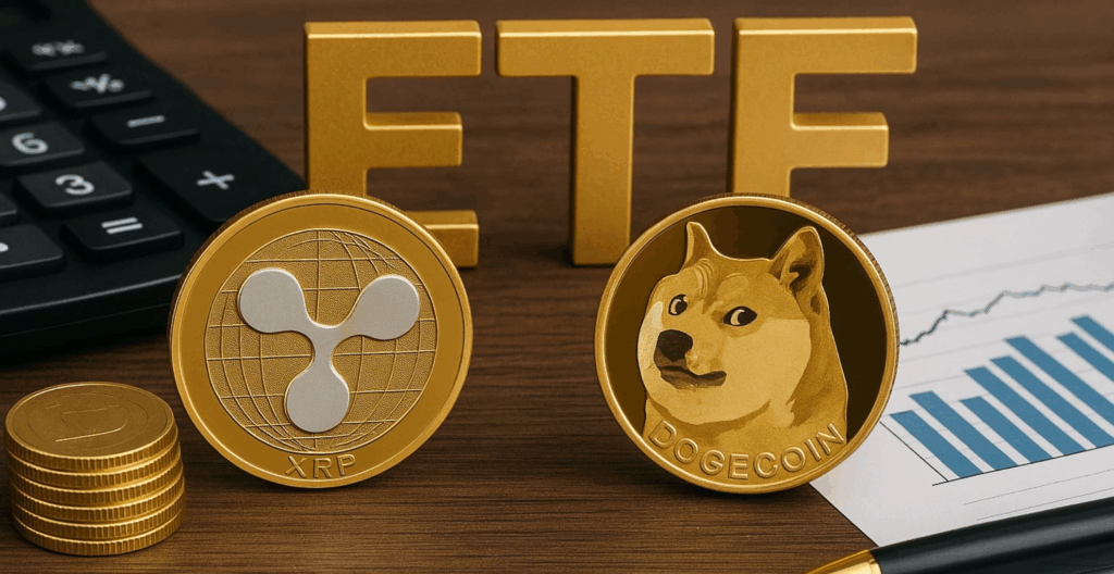 Dogecoin, xrp, ripple, crypto, criptovalute, cripto, doge, meme coin, etf crypto, etf dogecoin, etf xrp