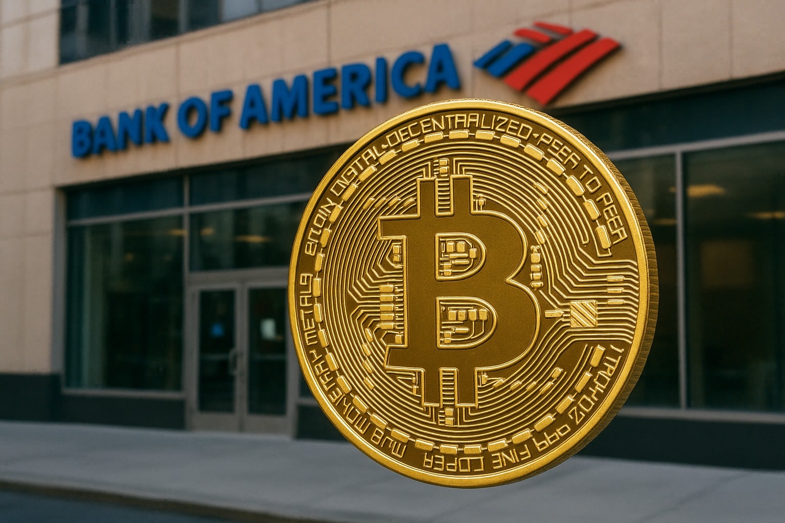 Bitcoin, Bitcoin BANK OF AMERICA, bank of america, btc, criptovalute, crypto, allocazione bitcoin